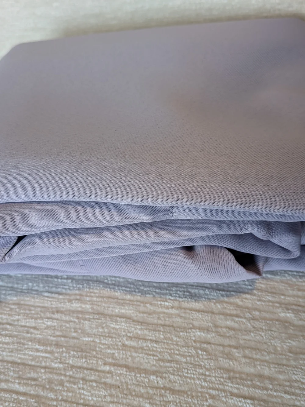 Lilac Room-Darkening Curtain Panels - Pocket Rod. Never Used
